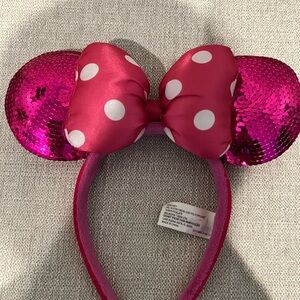 Hot Pink Disney Minnie Ears